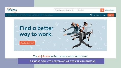 FlexJobs.com - Top Freelancing websites in Pakistan