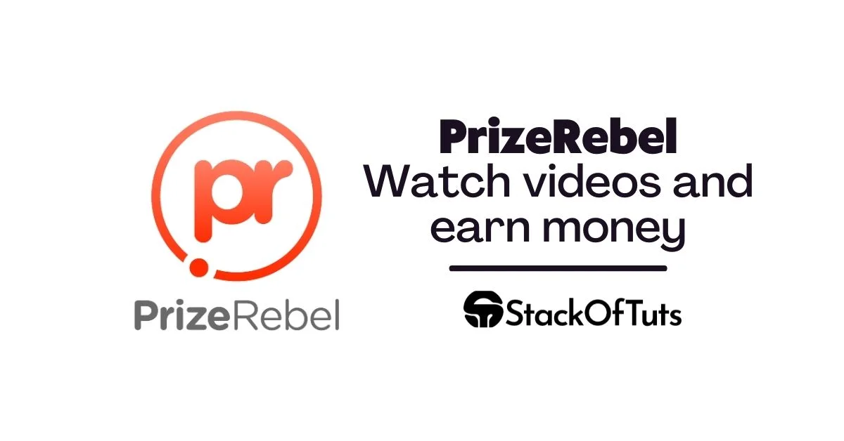 Earn money by watching videos on PrizeRebel