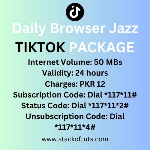 Daily Browser Jazz TikTok Package