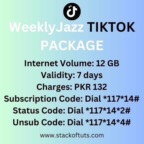 Weekly Jazz TikTok Package